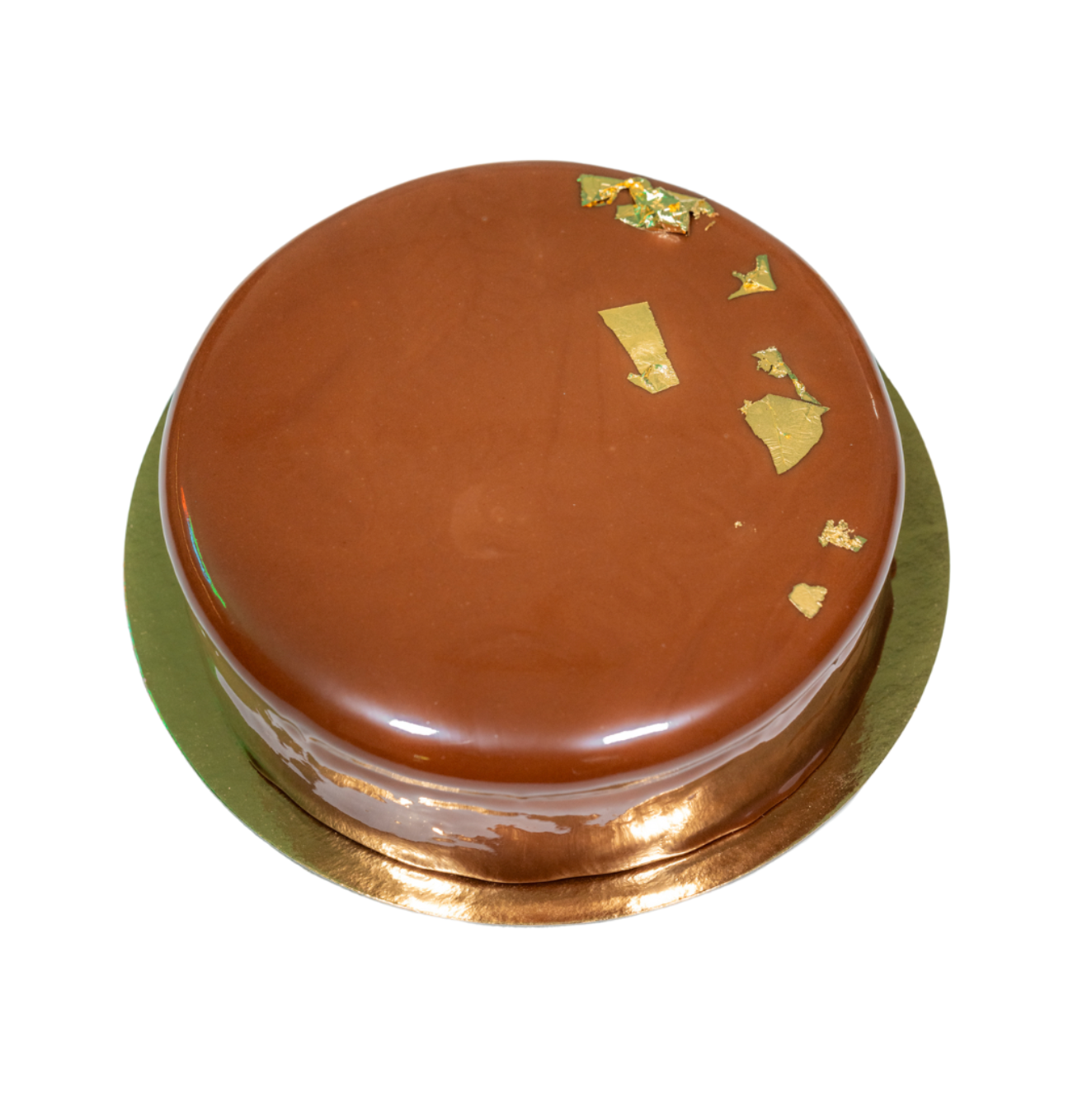Chocolate and passion fruit cake