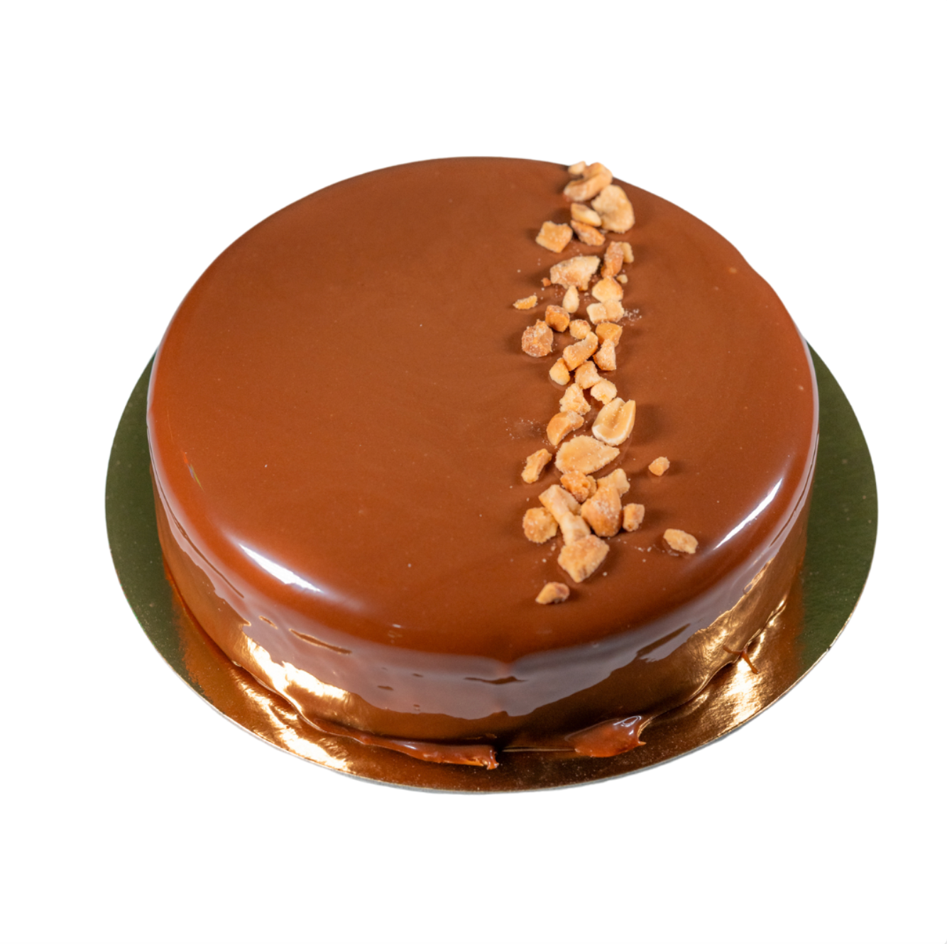 Caramel Peanut Cake
