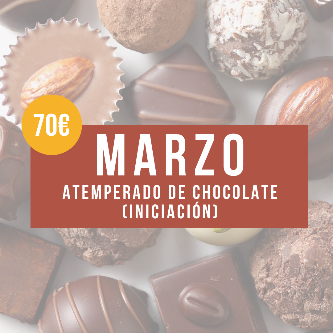 Curso inicial de atemperado de chocolate (MARZO)