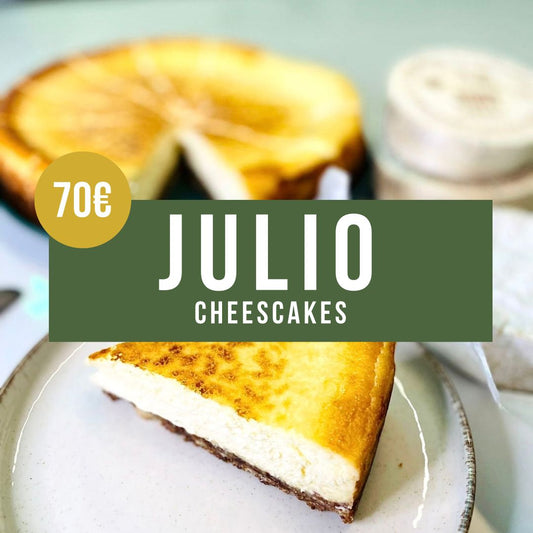 Curso de Cheescakes JULIO (Reserva tu plaza por 20€)